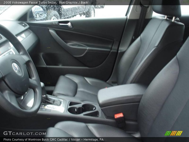 Blue Graphite / Black 2008 Volkswagen Passat Turbo Sedan