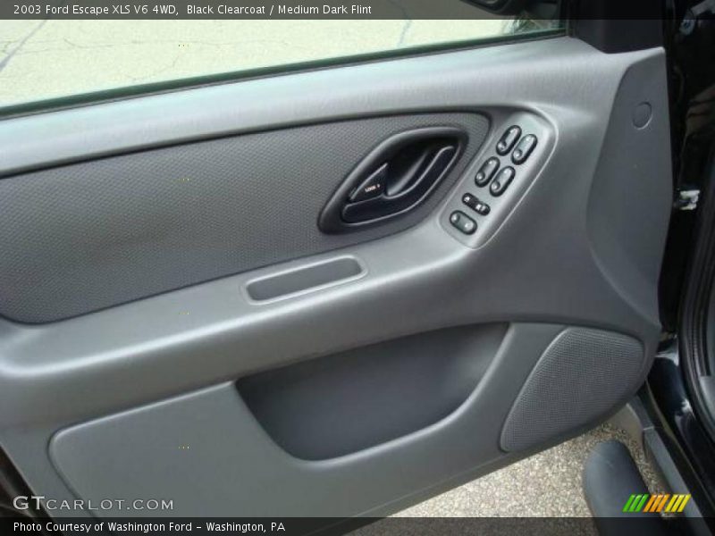 Black Clearcoat / Medium Dark Flint 2003 Ford Escape XLS V6 4WD