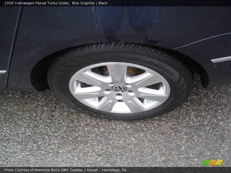 Blue Graphite / Black 2008 Volkswagen Passat Turbo Sedan