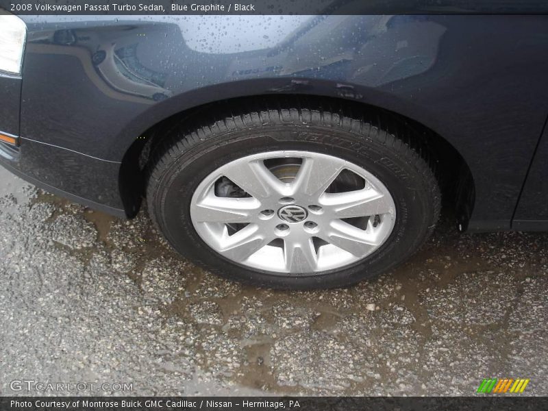 Blue Graphite / Black 2008 Volkswagen Passat Turbo Sedan