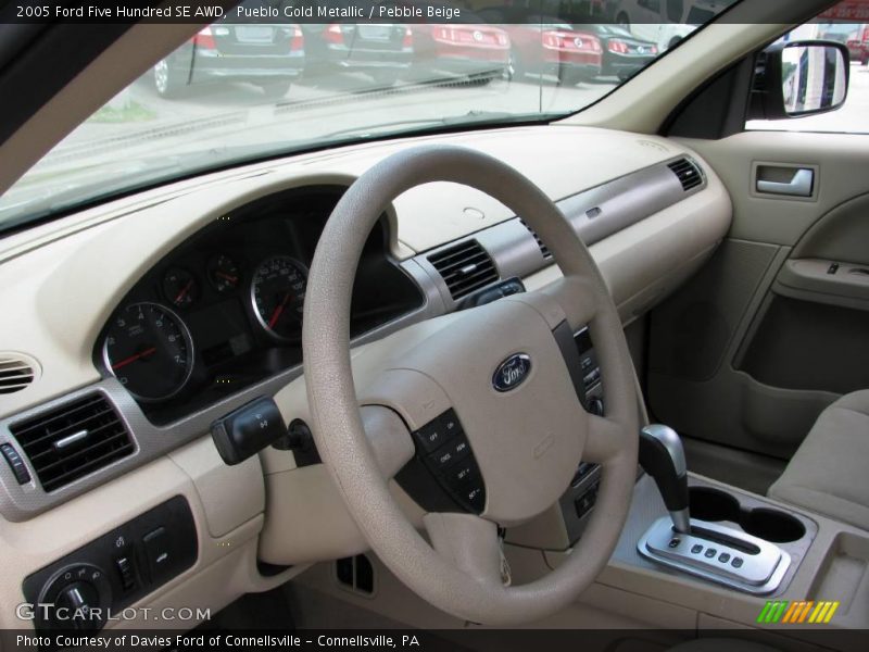 Pueblo Gold Metallic / Pebble Beige 2005 Ford Five Hundred SE AWD