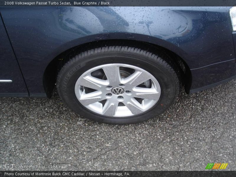 Blue Graphite / Black 2008 Volkswagen Passat Turbo Sedan