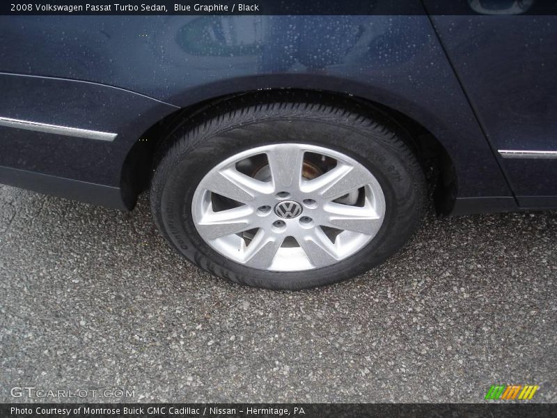 Blue Graphite / Black 2008 Volkswagen Passat Turbo Sedan
