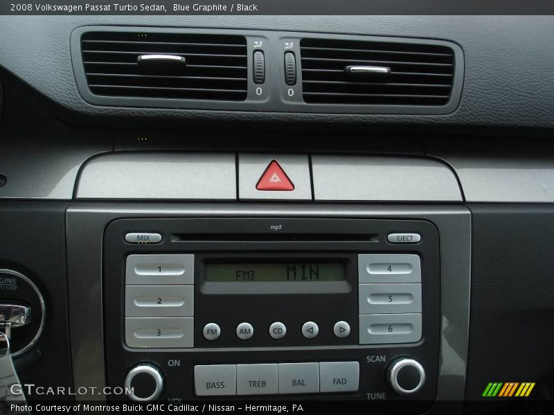 Blue Graphite / Black 2008 Volkswagen Passat Turbo Sedan