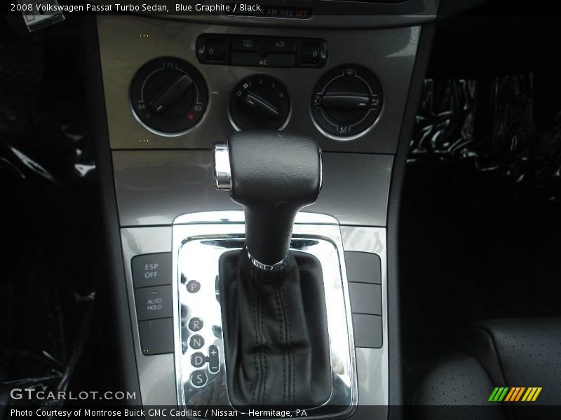 Blue Graphite / Black 2008 Volkswagen Passat Turbo Sedan