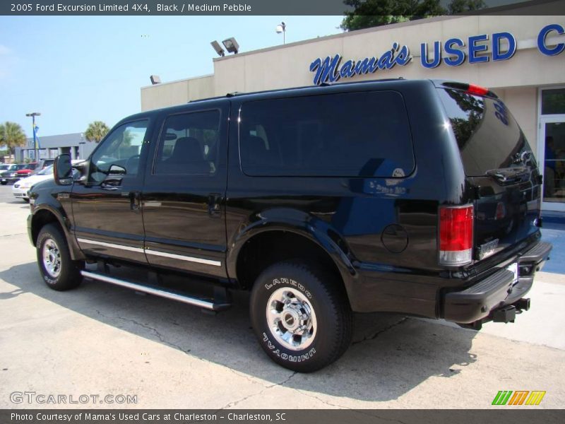 Black / Medium Pebble 2005 Ford Excursion Limited 4X4