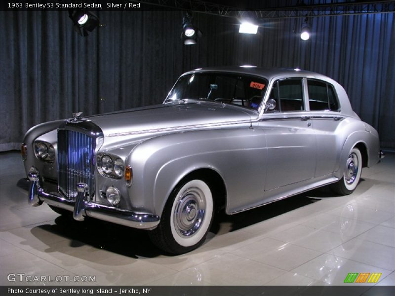 Silver / Red 1963 Bentley S3 Standard Sedan