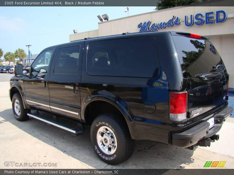 Black / Medium Pebble 2005 Ford Excursion Limited 4X4