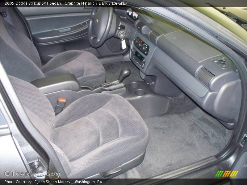 Graphite Metallic / Dark Slate Gray 2005 Dodge Stratus SXT Sedan