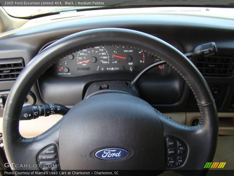 Black / Medium Pebble 2005 Ford Excursion Limited 4X4