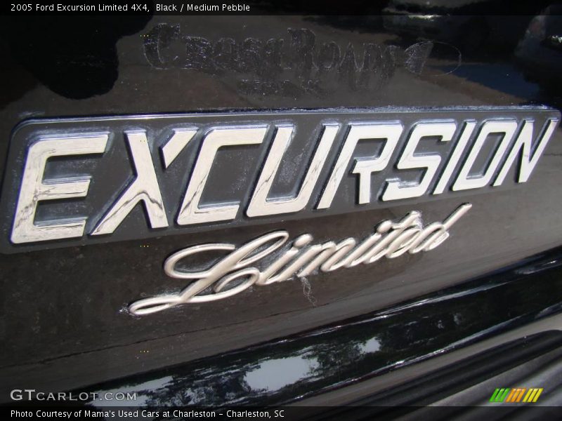 Black / Medium Pebble 2005 Ford Excursion Limited 4X4