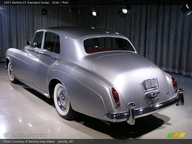 Silver / Red 1963 Bentley S3 Standard Sedan