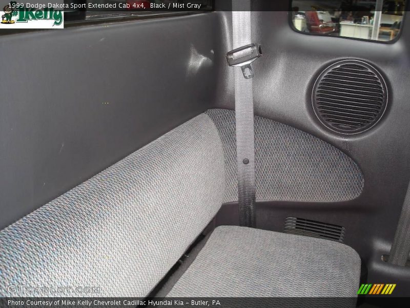 Black / Mist Gray 1999 Dodge Dakota Sport Extended Cab 4x4