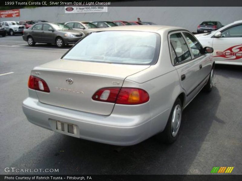 Silver Stream Opal / Light Charcoal 1999 Toyota Corolla CE
