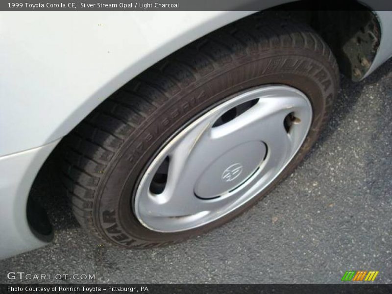 Silver Stream Opal / Light Charcoal 1999 Toyota Corolla CE