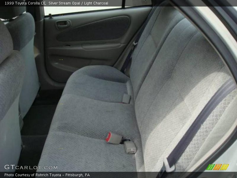Silver Stream Opal / Light Charcoal 1999 Toyota Corolla CE