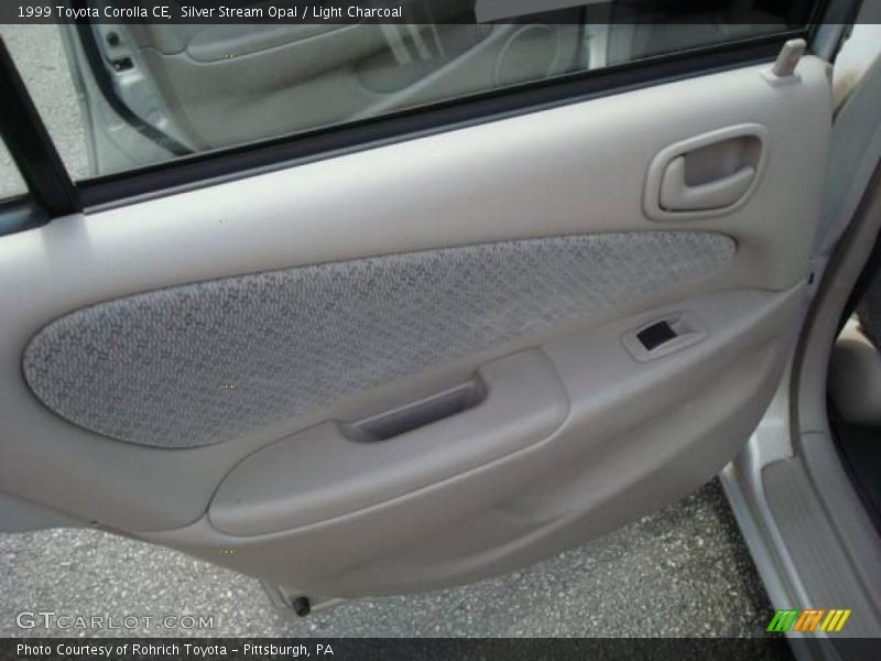 Silver Stream Opal / Light Charcoal 1999 Toyota Corolla CE