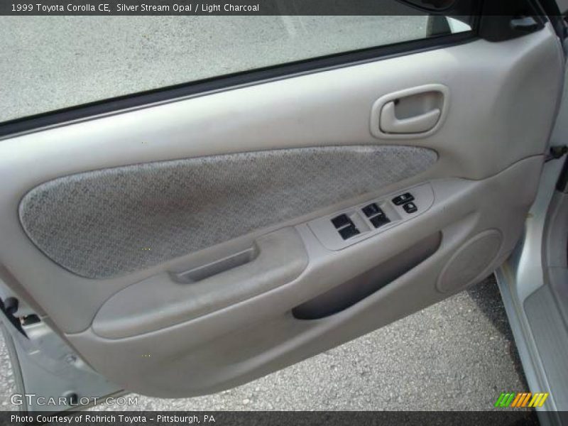 Silver Stream Opal / Light Charcoal 1999 Toyota Corolla CE