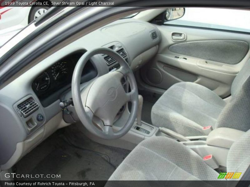 Silver Stream Opal / Light Charcoal 1999 Toyota Corolla CE