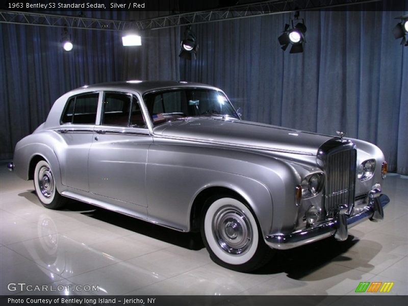 Silver / Red 1963 Bentley S3 Standard Sedan