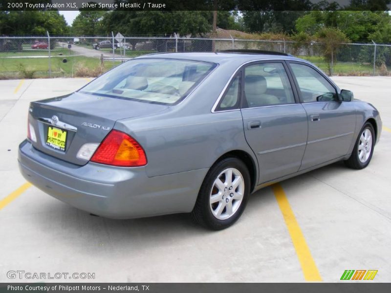 Silver Spruce Metallic / Taupe 2000 Toyota Avalon XLS
