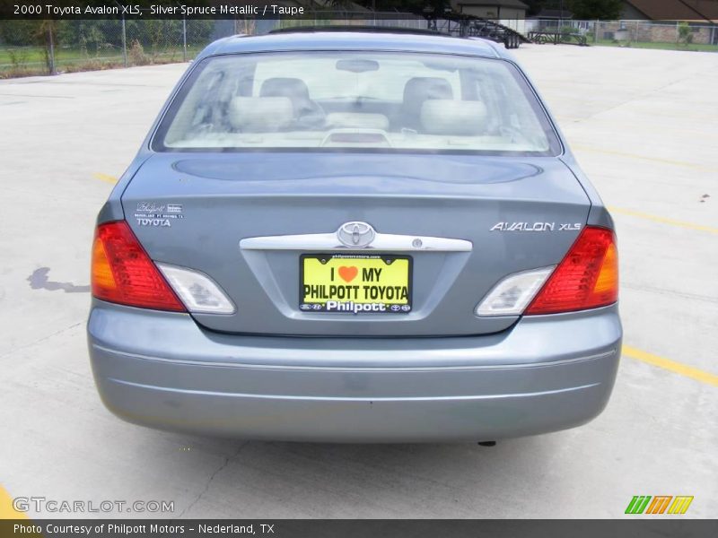 Silver Spruce Metallic / Taupe 2000 Toyota Avalon XLS