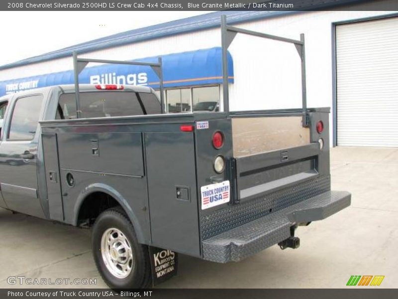 Blue Granite Metallic / Dark Titanium 2008 Chevrolet Silverado 2500HD LS Crew Cab 4x4 Chassis