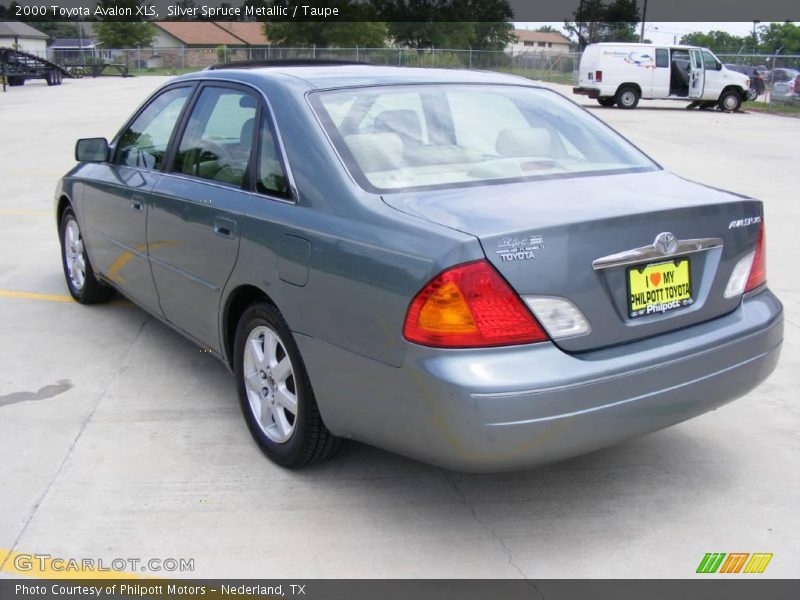 Silver Spruce Metallic / Taupe 2000 Toyota Avalon XLS