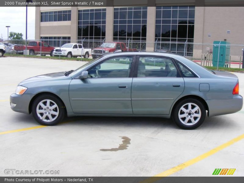 Silver Spruce Metallic / Taupe 2000 Toyota Avalon XLS