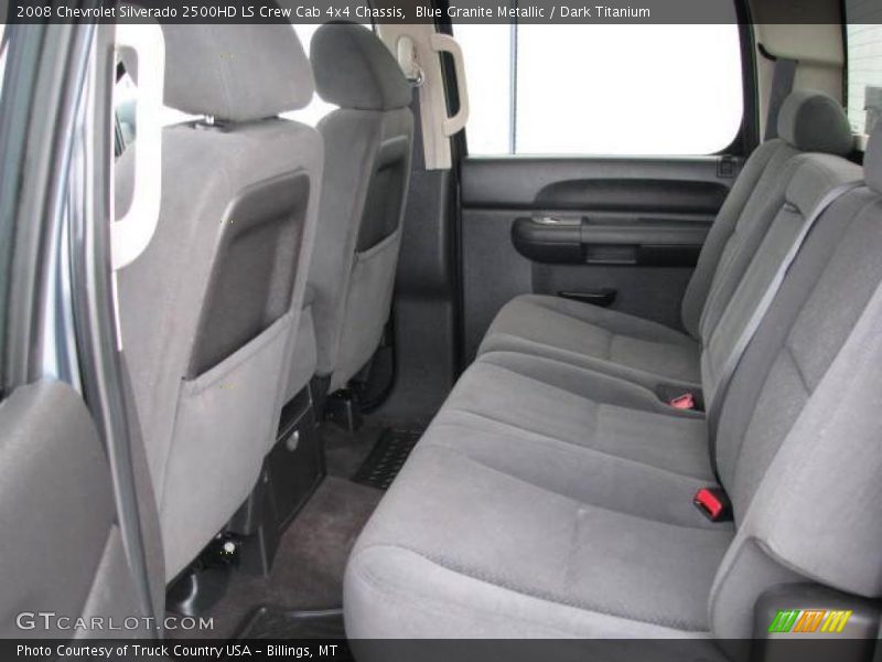 Blue Granite Metallic / Dark Titanium 2008 Chevrolet Silverado 2500HD LS Crew Cab 4x4 Chassis