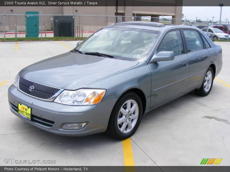 Silver Spruce Metallic / Taupe 2000 Toyota Avalon XLS