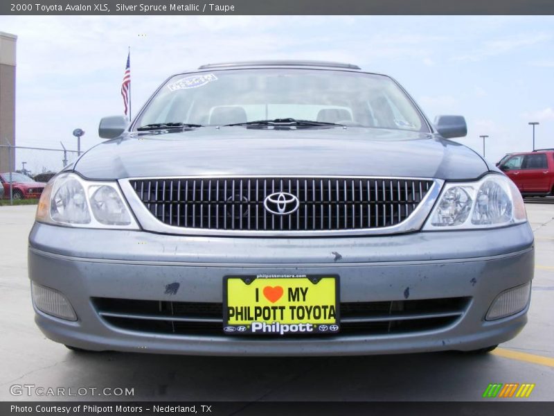 Silver Spruce Metallic / Taupe 2000 Toyota Avalon XLS