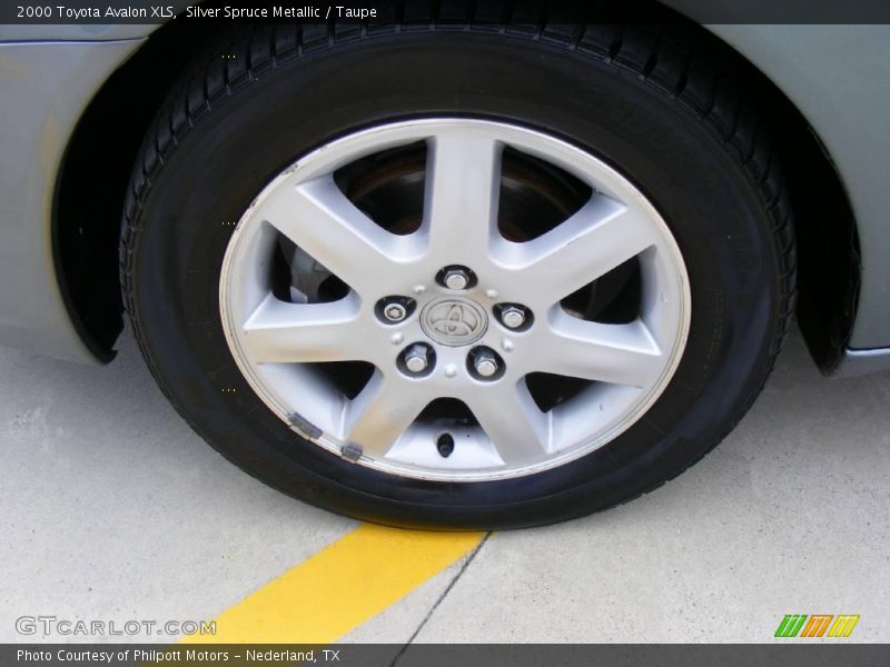 Silver Spruce Metallic / Taupe 2000 Toyota Avalon XLS