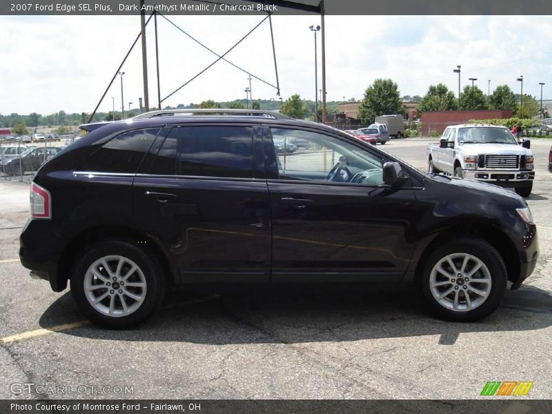 Dark Amethyst Metallic / Charcoal Black 2007 Ford Edge SEL Plus