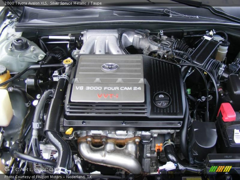 Silver Spruce Metallic / Taupe 2000 Toyota Avalon XLS