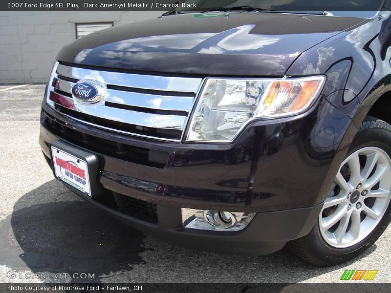 Dark Amethyst Metallic / Charcoal Black 2007 Ford Edge SEL Plus