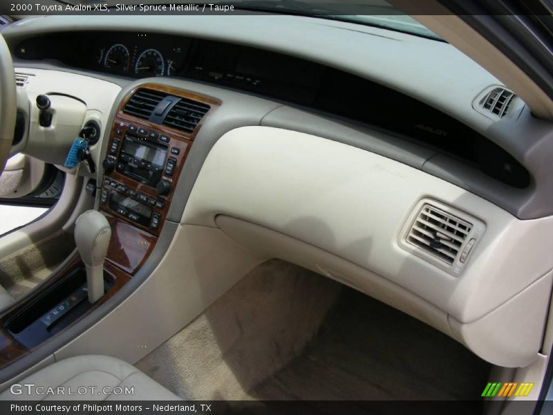 Silver Spruce Metallic / Taupe 2000 Toyota Avalon XLS