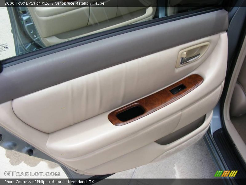 Silver Spruce Metallic / Taupe 2000 Toyota Avalon XLS