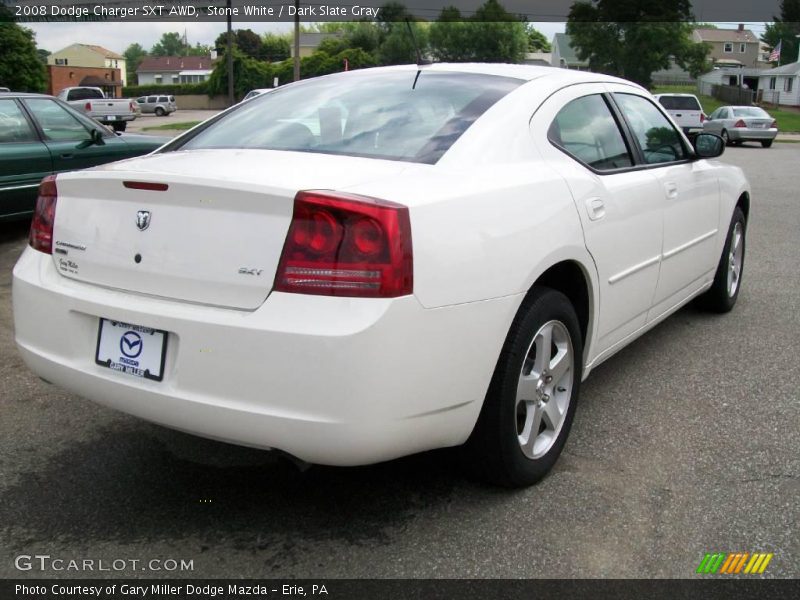 Stone White / Dark Slate Gray 2008 Dodge Charger SXT AWD