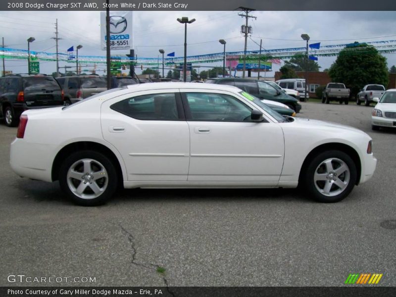 Stone White / Dark Slate Gray 2008 Dodge Charger SXT AWD
