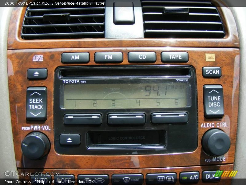 Silver Spruce Metallic / Taupe 2000 Toyota Avalon XLS