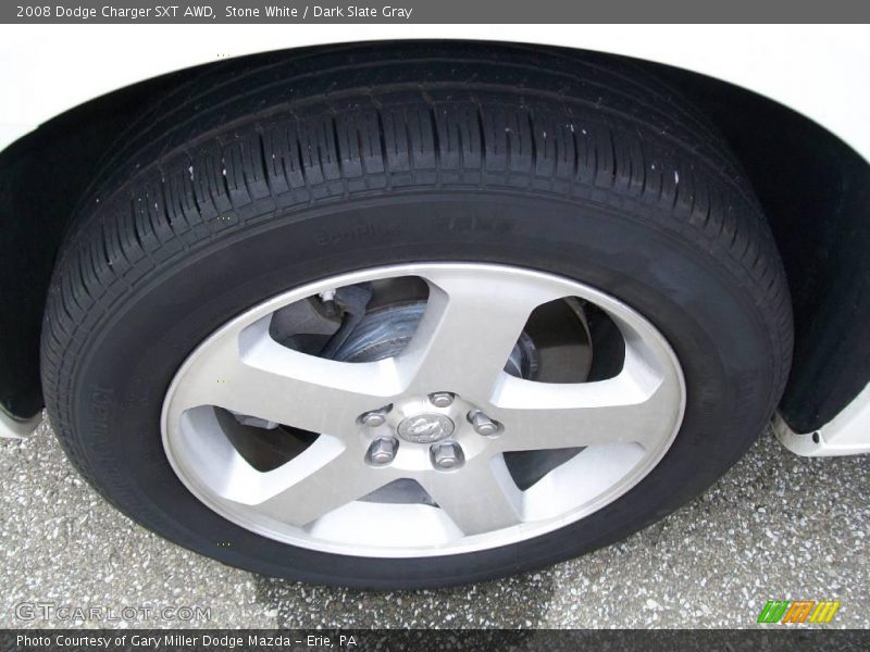 Stone White / Dark Slate Gray 2008 Dodge Charger SXT AWD