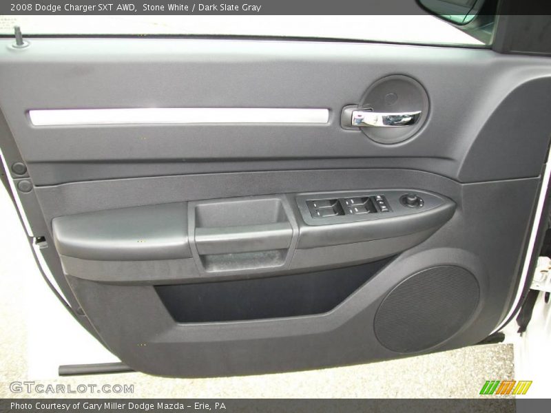 Stone White / Dark Slate Gray 2008 Dodge Charger SXT AWD