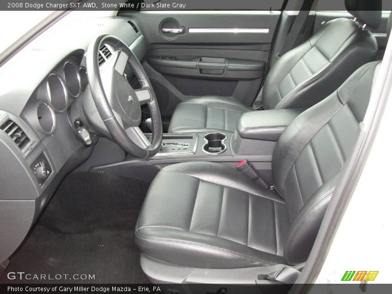 Stone White / Dark Slate Gray 2008 Dodge Charger SXT AWD