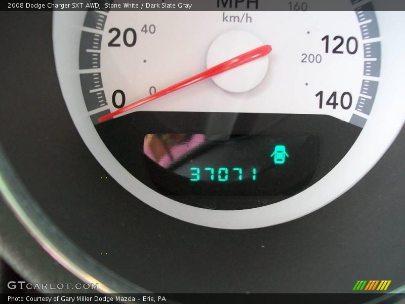 Stone White / Dark Slate Gray 2008 Dodge Charger SXT AWD