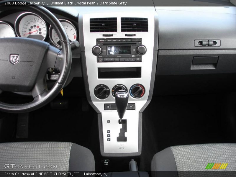 Brilliant Black Crystal Pearl / Dark Slate Gray 2008 Dodge Caliber R/T