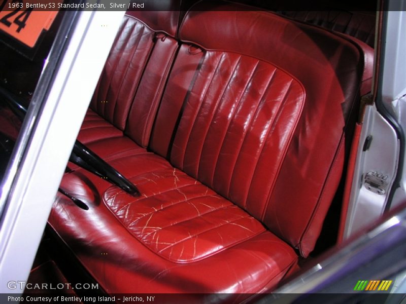 Silver / Red 1963 Bentley S3 Standard Sedan