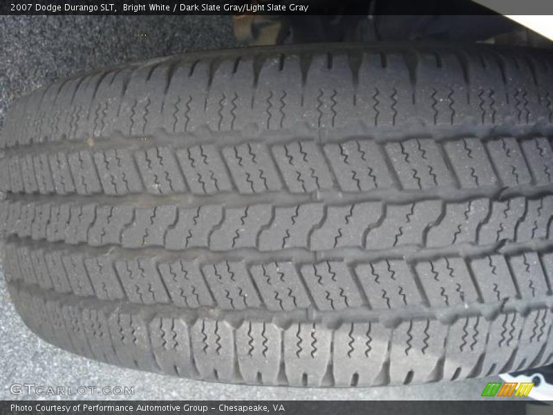 Bright White / Dark Slate Gray/Light Slate Gray 2007 Dodge Durango SLT