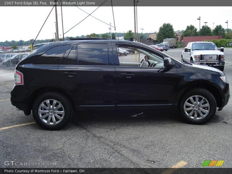 Black / Medium Light Stone 2007 Ford Edge SEL Plus