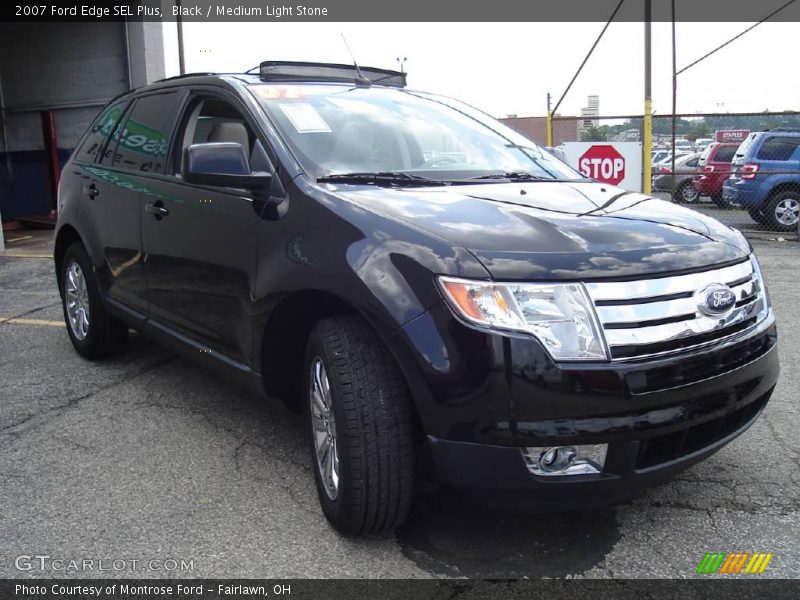 Black / Medium Light Stone 2007 Ford Edge SEL Plus
